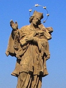 Sv. Jan Nepomucký, nepoškozený